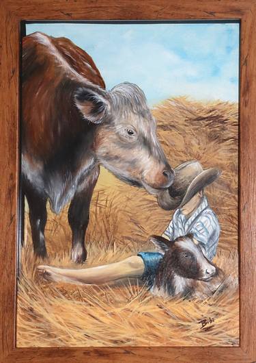 Original Realism Animal Paintings by Bibi Botha