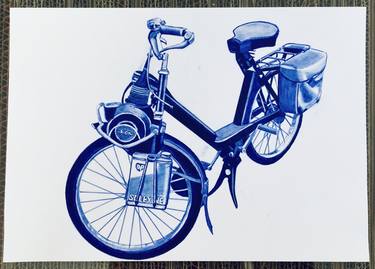 Original Bicycle Drawings by Jacky Ananou