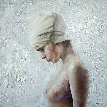 Original Figurative People Paintings by Anton Franz Hoeger