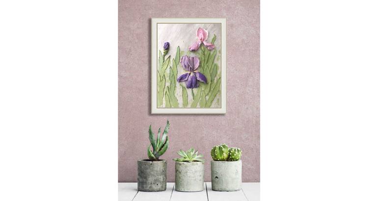 Original Floral Painting by Violetta Golden