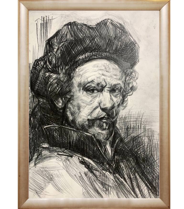 rembrandt drawing