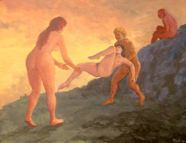 Original Fine Art Nude Paintings by Randy Perdew