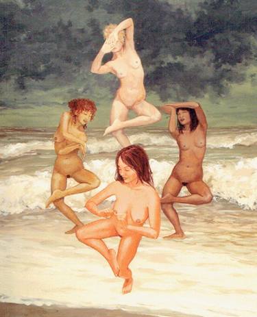 Original Fine Art Nude Paintings by Randy Perdew