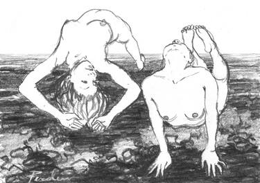 Original Nude Drawings by Randy Perdew