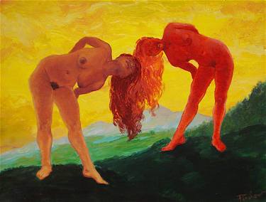 Original Nude Paintings by Randy Perdew