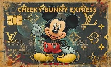 Golden Credit Card Mickey Mouse LV edition thumb