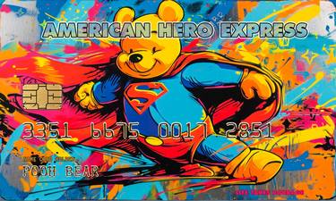 Pooh Bear Hero Credit Card thumb