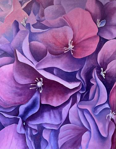 Original Floral Painting by JuanManuel Alvarez-Ossa