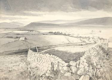 Original Fine Art Landscape Drawings by Alan Stuttle NDD RCA