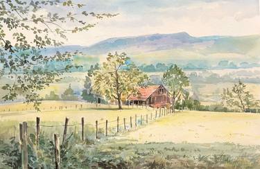 Original Fine Art Landscape Paintings by Alan Stuttle NDD RCA