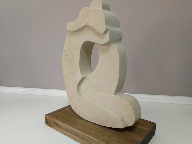Original Abstract Sculpture by Antonio Sanz