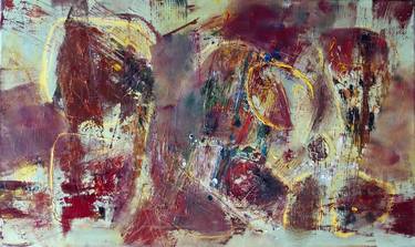 Original Abstract Expressionism Abstract Paintings by Tatiana Ermolchik