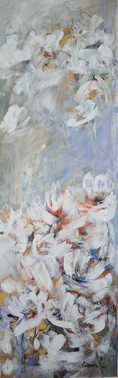 Original Abstract Floral Paintings by Tatiana Ermolchik