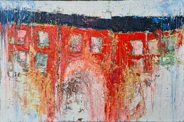 Original Expressionism Cities Paintings by Tatiana Ermolchik