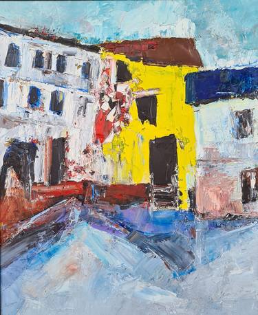Print of Expressionism Cities Paintings by Tatiana Ermolchik