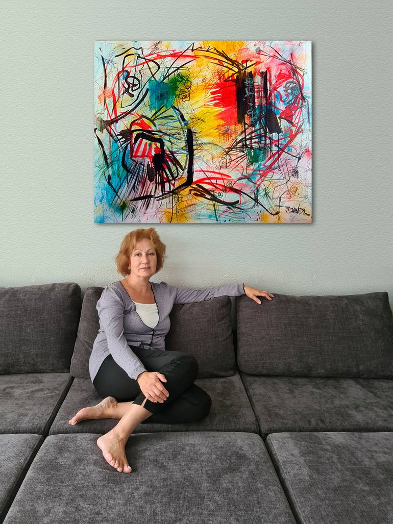 Capriccio 01 Painting by Tatiana Ermolchik | Saatchi Art Luxembourg