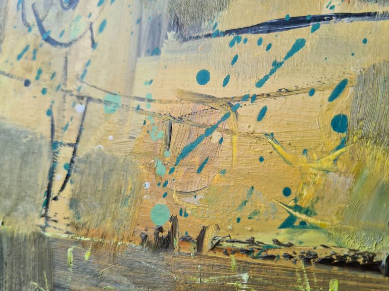 Original Abstract Expressionism Other Painting by Tatiana Ermolchik