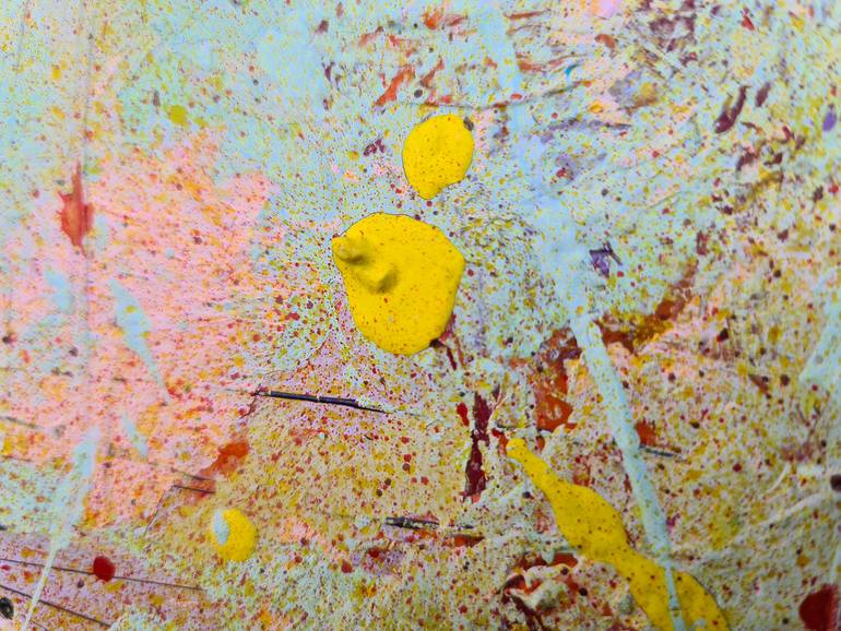 Original Abstract Expressionism Abstract Painting by Tatiana Ermolchik