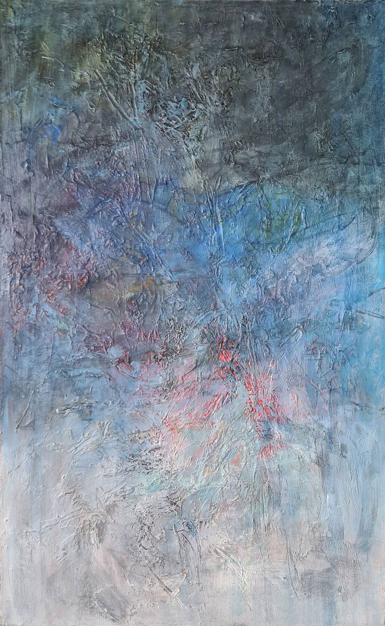 Original Abstract Expressionism Abstract Painting by Tatiana Ermolchik