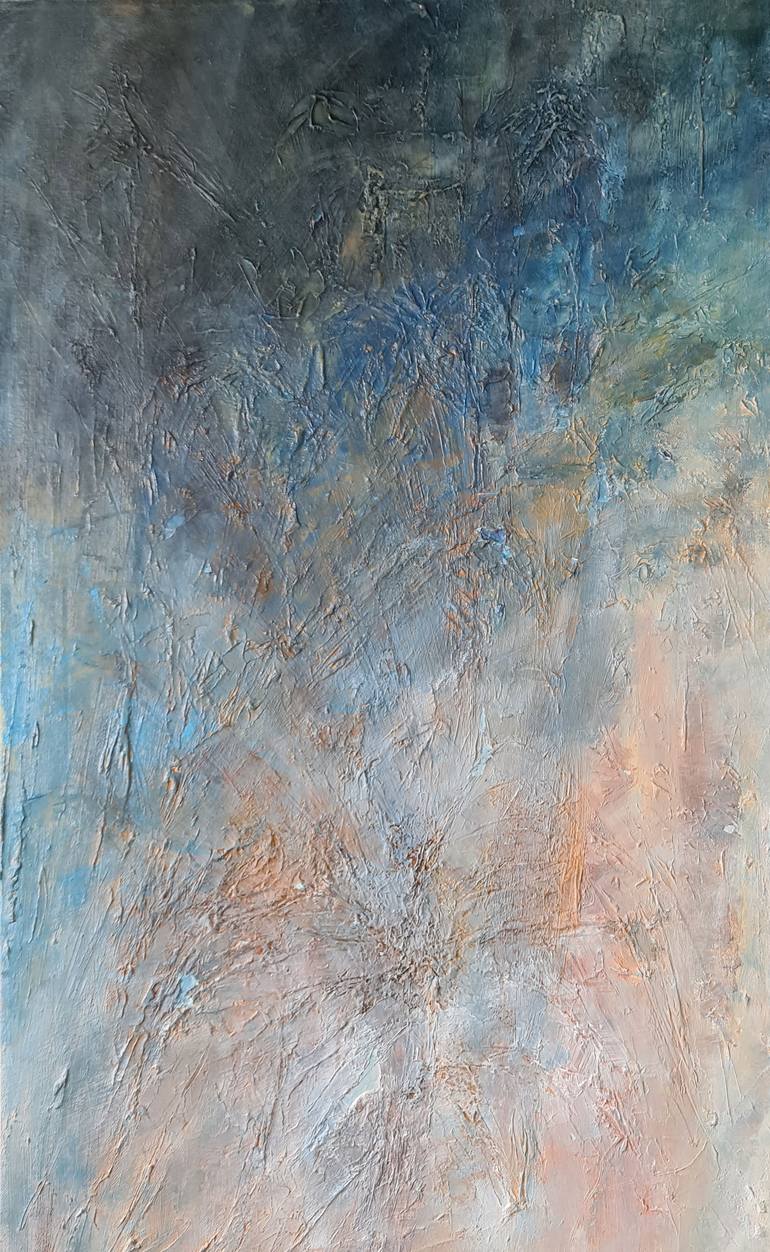 Original Abstract Expressionism Abstract Painting by Tatiana Ermolchik