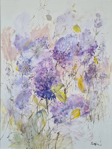 Print of Floral Paintings by Tatiana Ermolchik