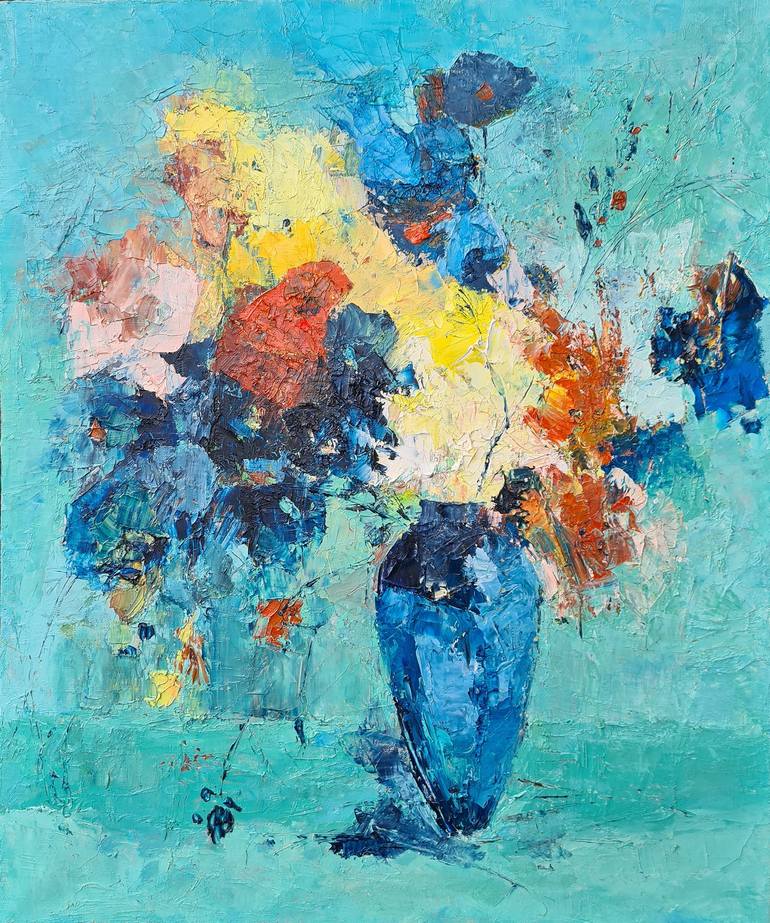 Bouquet 14 Painting By Tatiana Ermolchik 