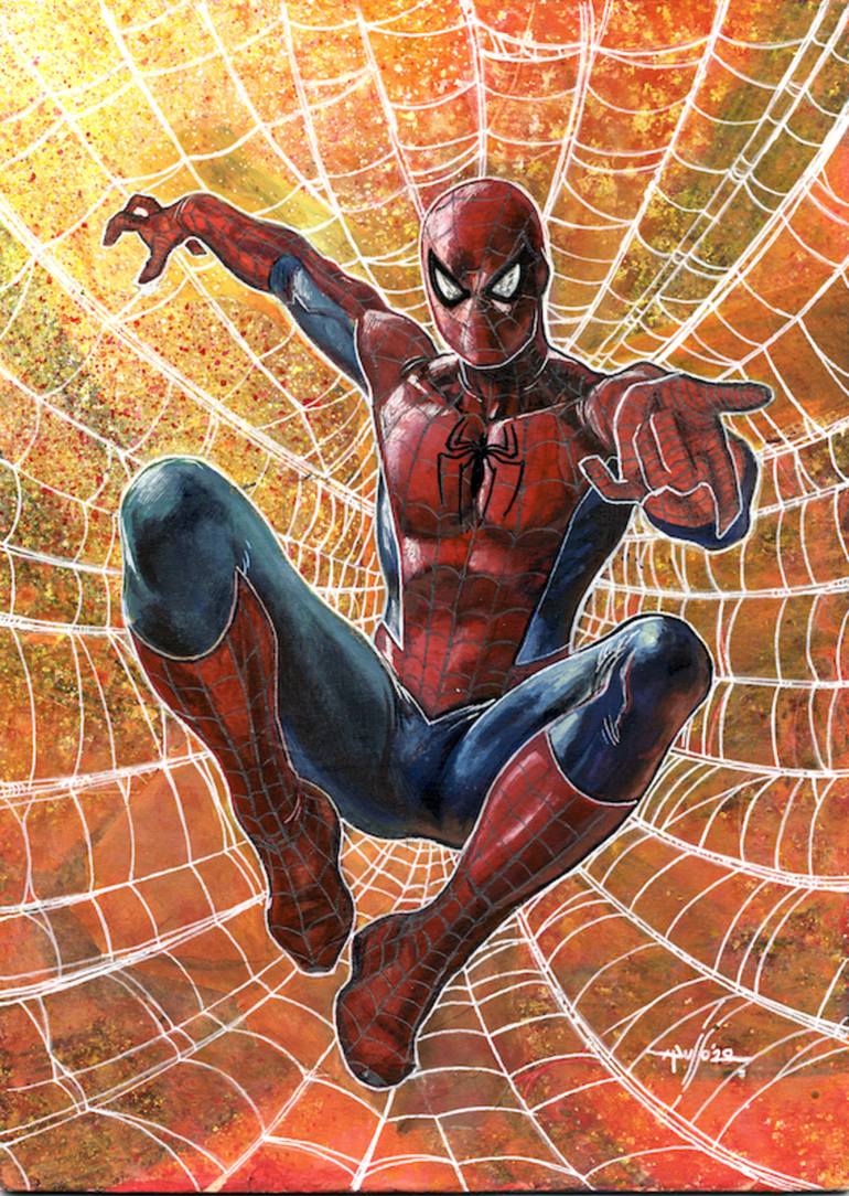 SPIDERMAN PS4 - Marco Russo Art