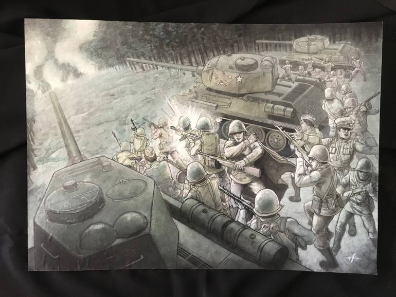 Original Documentary Other Painting by Marco Russo