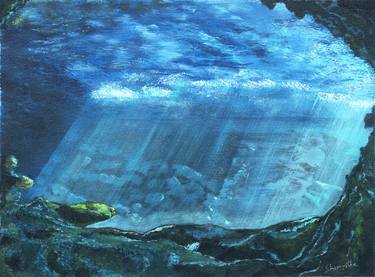 Print of Realism Seascape Paintings by BrushNPaint Stories