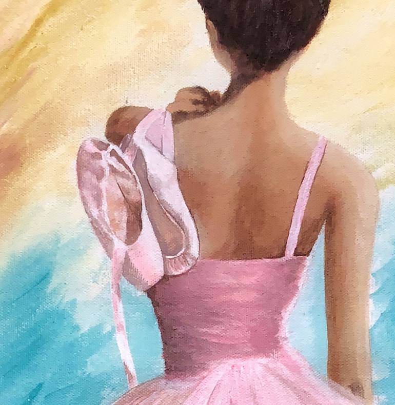 Original Figurative Performing Arts Painting by Brushnpaint Stories