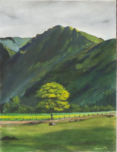 Original Landscape Painting by BrushNPaint Stories