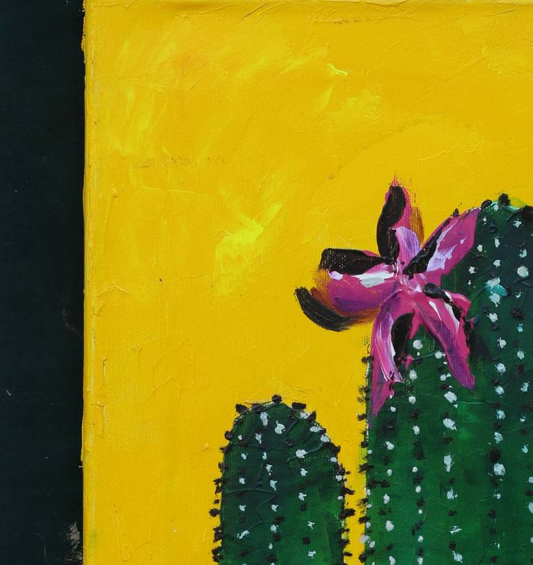 Original Expressionism Botanic Painting by Mina Sevo