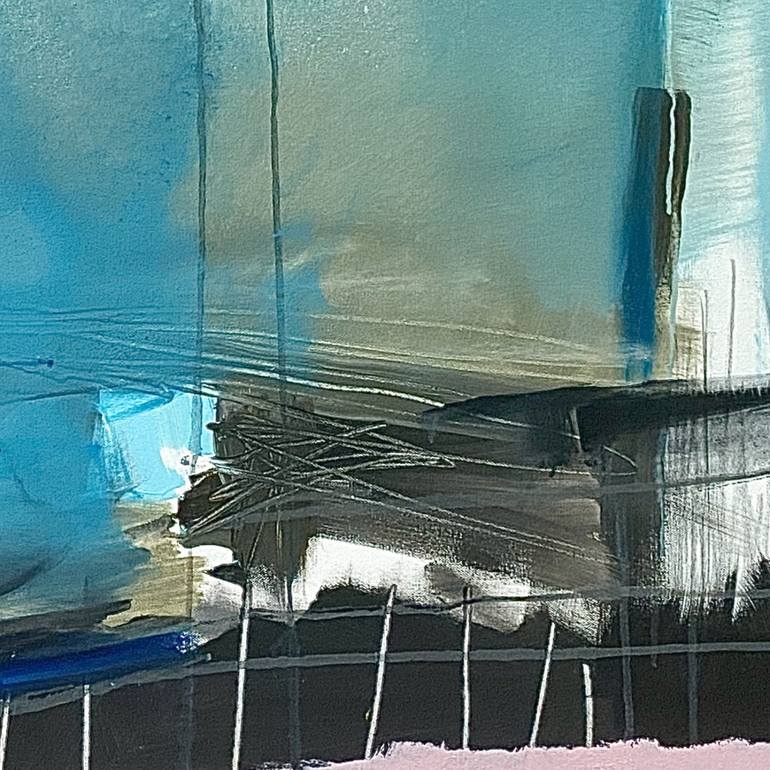 Original Abstract Expressionism Abstract Painting by Kathryn Fortson