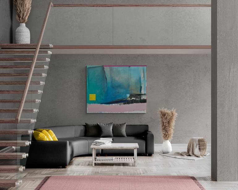 Original Abstract Expressionism Abstract Painting by Kathryn Fortson