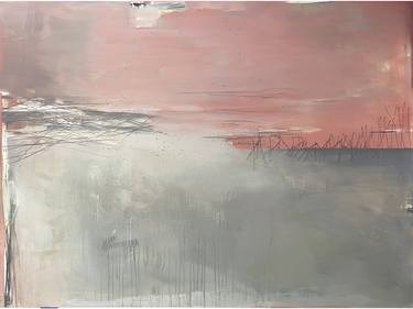 Original Abstract Expressionism Abstract Painting by Kathryn Fortson