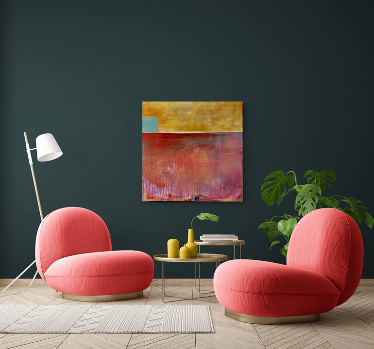 Original Minimalism Abstract Painting by Kathryn Fortson