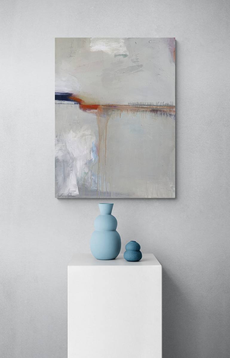 Original Minimalism Abstract Painting by Kathryn Fortson