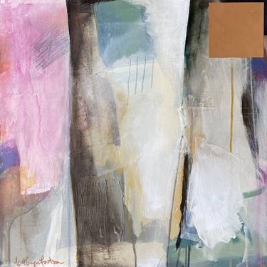 Original Fine Art Abstract Paintings by Kathryn Fortson