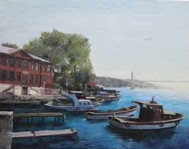 Original Cities Paintings by Ilhan Aydan