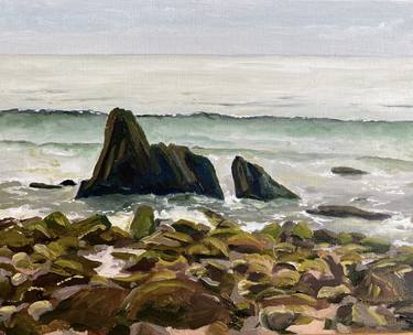 Original Fine Art Beach Paintings by David Jackson