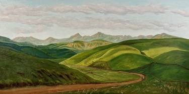 Print of Fine Art Landscape Paintings by David Jackson
