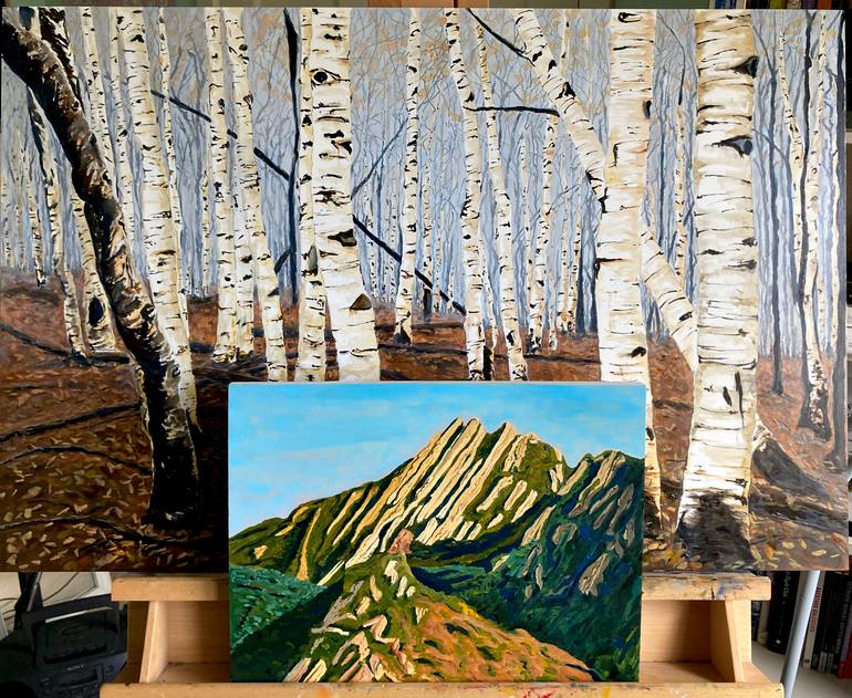 Original Impressionism Landscape Painting by David Jackson