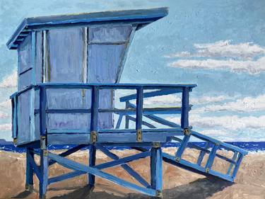 Print of Beach Paintings by David Jackson