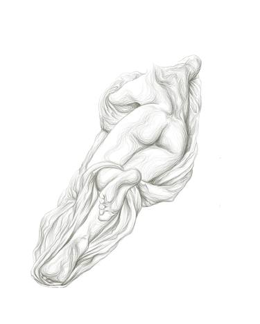 Print of Figurative Nude Digital by Hope Batterson