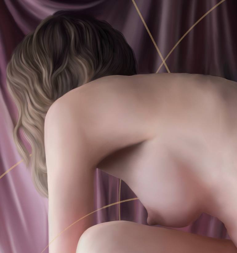 Original Classicism Nude Digital by Hope Batterson
