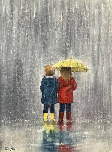 Original Children Painting by Darren Carey