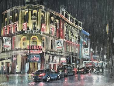 Original Impressionism Cities Painting by Darren Carey