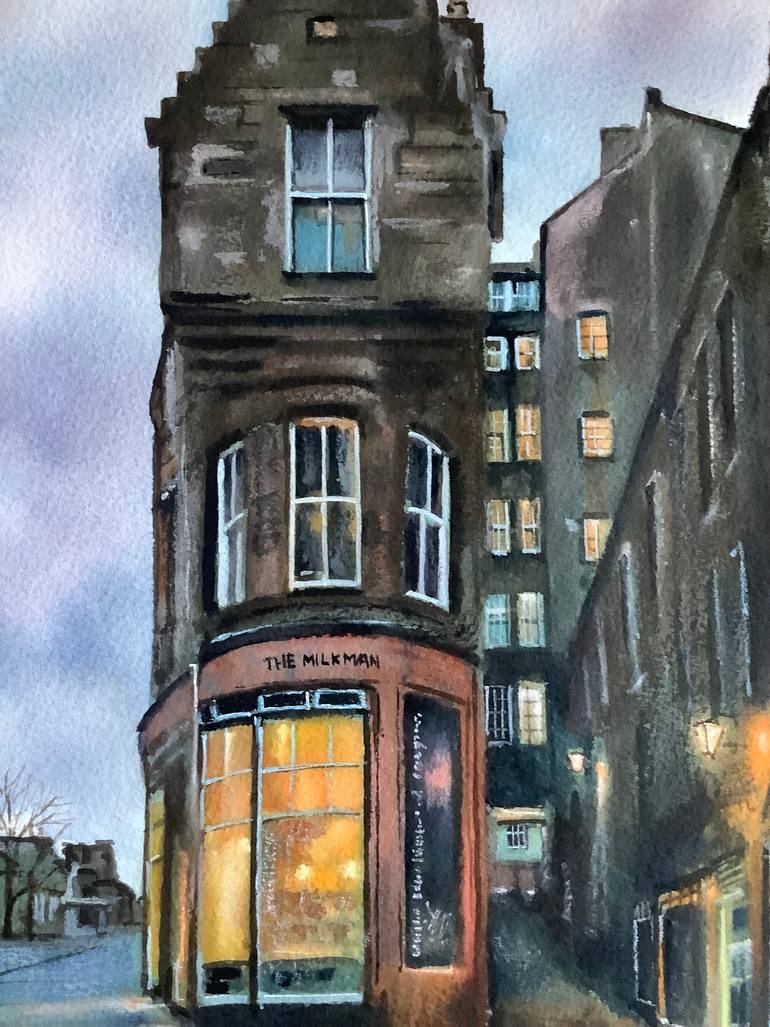 Original Impressionism Cities Painting by Darren Carey
