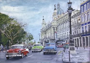 Original Fine Art Cities Paintings by Darren Carey