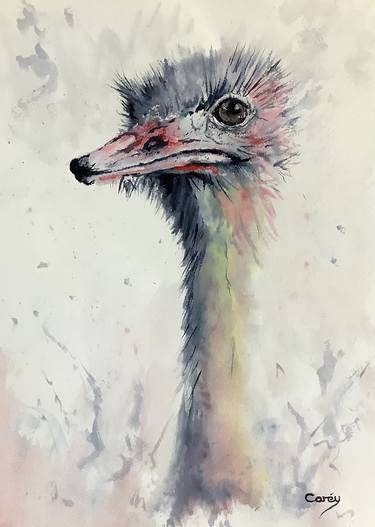 Original Fine Art Animal Paintings by Darren Carey